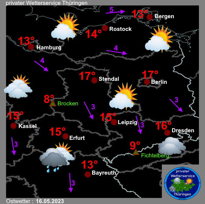 Wettervorhersage Ostdeutschland Ostwetter