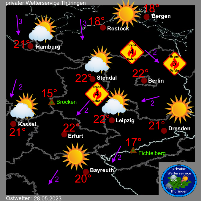 Wettervorhersage Ostdeutschland Ostwetter 