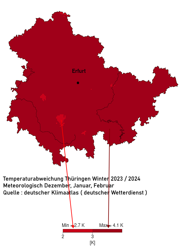 Winter 2023 - 2024 Bilanz in Thueringen 