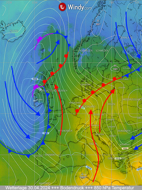 Wettervorhersage Thüringen Wetterlage 