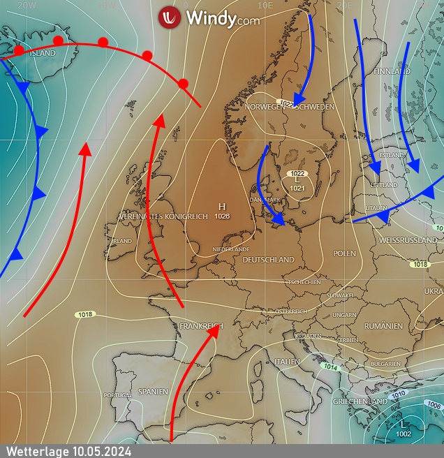 Wettervorhersage Thüringen Wetterlage 