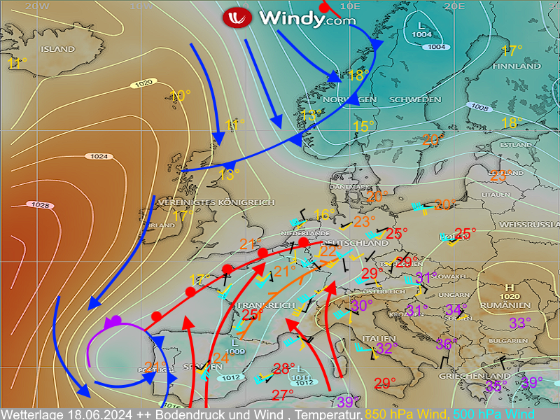 Warnlagebericht Deutschland Wetterlage 