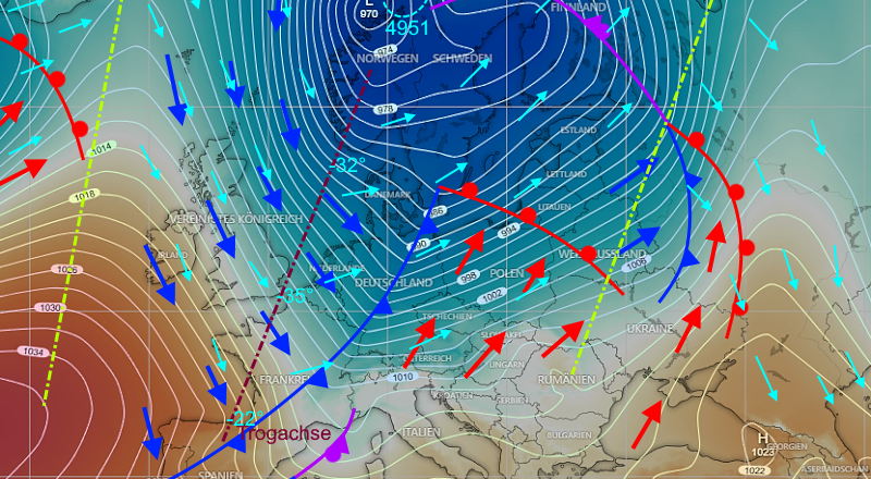 Wettervorhersage Thueringen Wetterlage