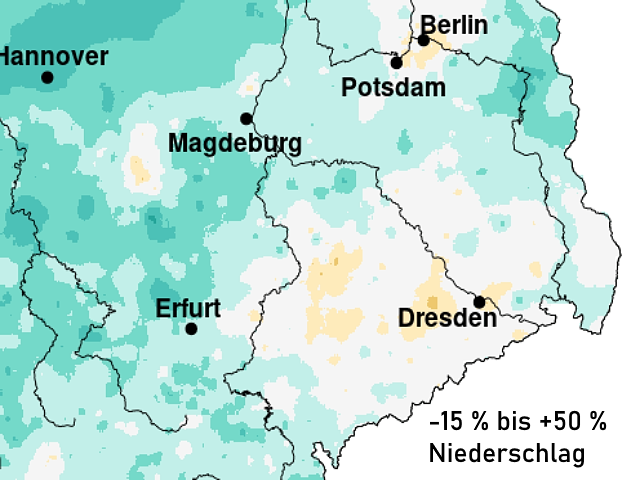 Abweichung Niederschlag 2024