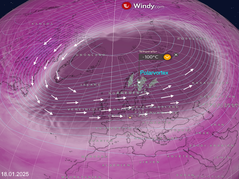 Wettervorhersage Polarwirbel