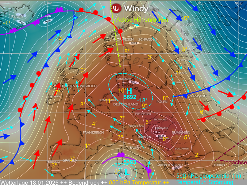 Wettervorhersage Thüringen Wetterlage