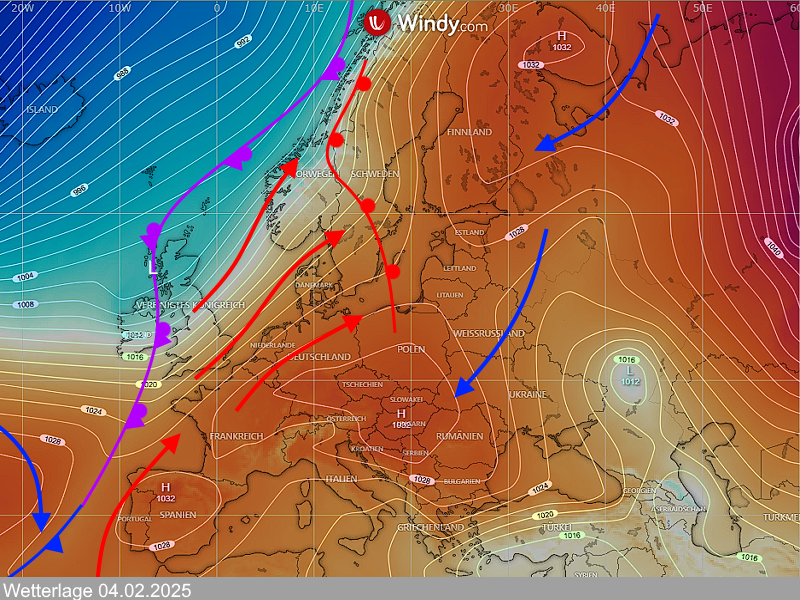 Wettervorhersage Thüringen Wetterlage