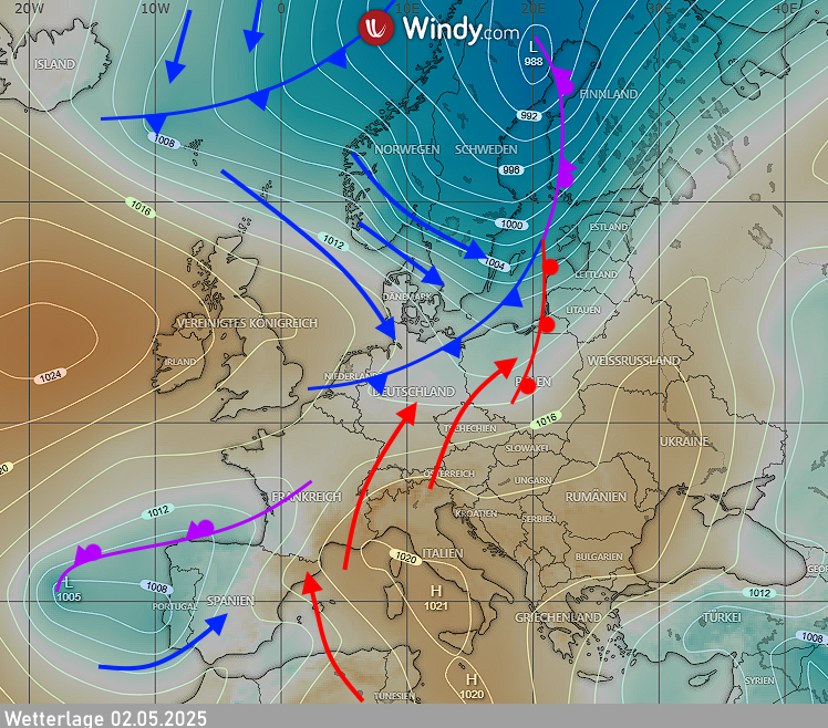 Wettervorhersage Thüringen Wetterlage