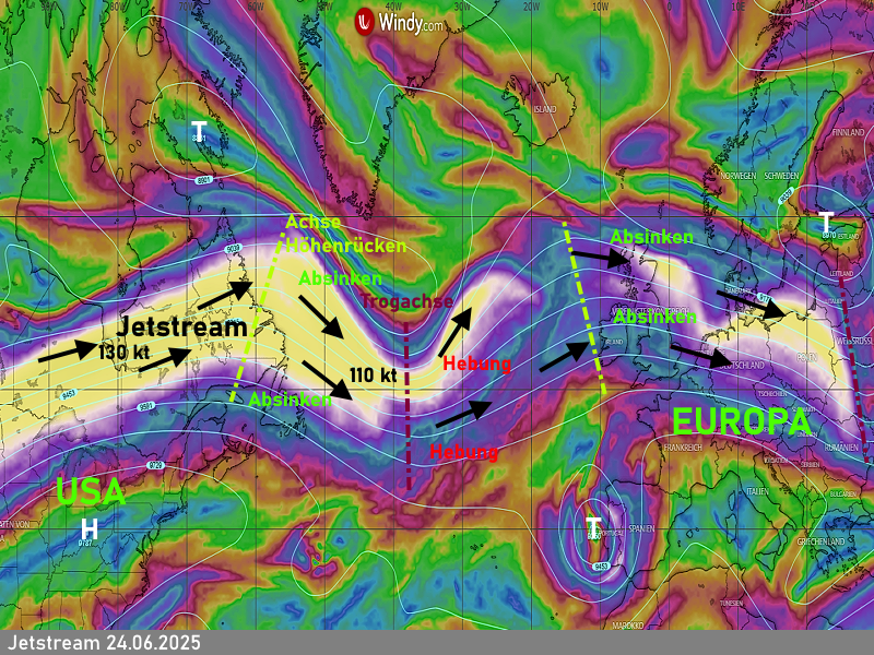 Wettervorhersage Thüringen Jetstream 