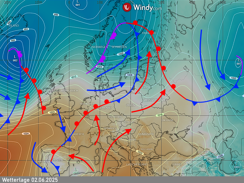 Wettervorhersage Thüringen Wetterlage 