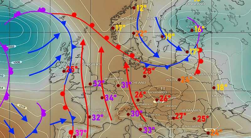Wettervorhersage Thüringen Wetterlage