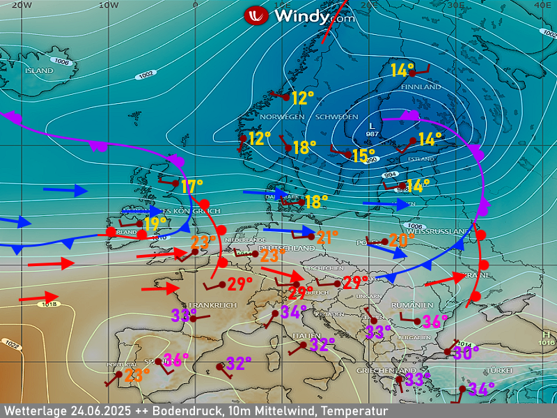 Wettervorhersage Thüringen Wetterlage 