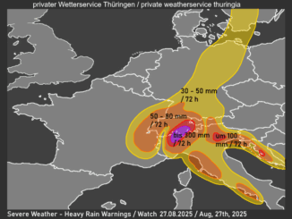 Severe Weather Map Europe