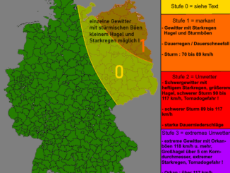 Warnlagebericht Deutschland Warnkarte