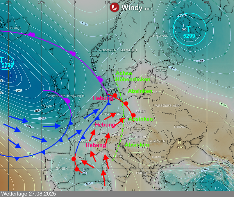 Warnlage Deutschland Wetterlage 