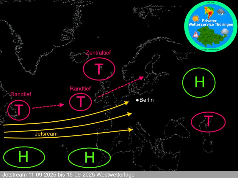 Wettervorhersage Thüringen Jetstream 