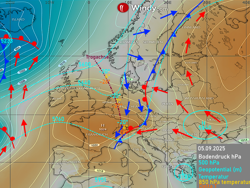 Wettervorhersage Thüringen Wetterlage 