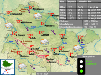 Wettervorhersage Thüringen