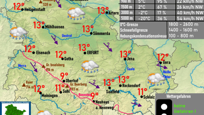 wetterkarte-thueringen-winterhalbjahr-17102025 Wettervorhersage Thüringen