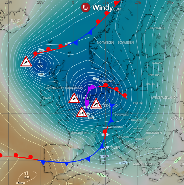 Warnlagebericht Deutschland Vorwarnung