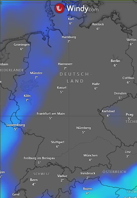 niederschlagsprognose gfs