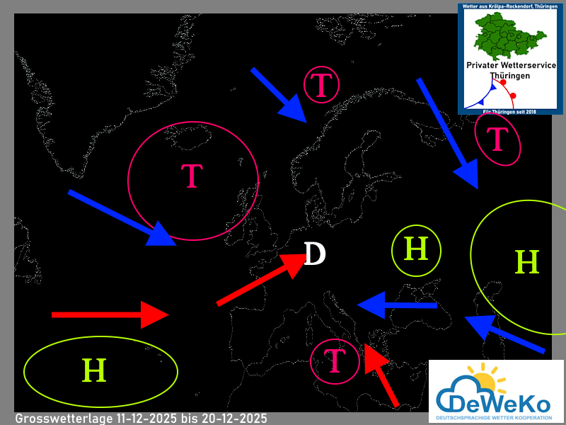 Grosswetterlage 11-12-2025