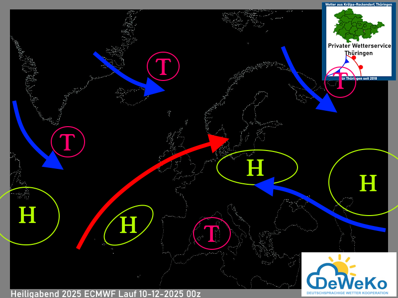 Weihnachten 2025 ECMWF