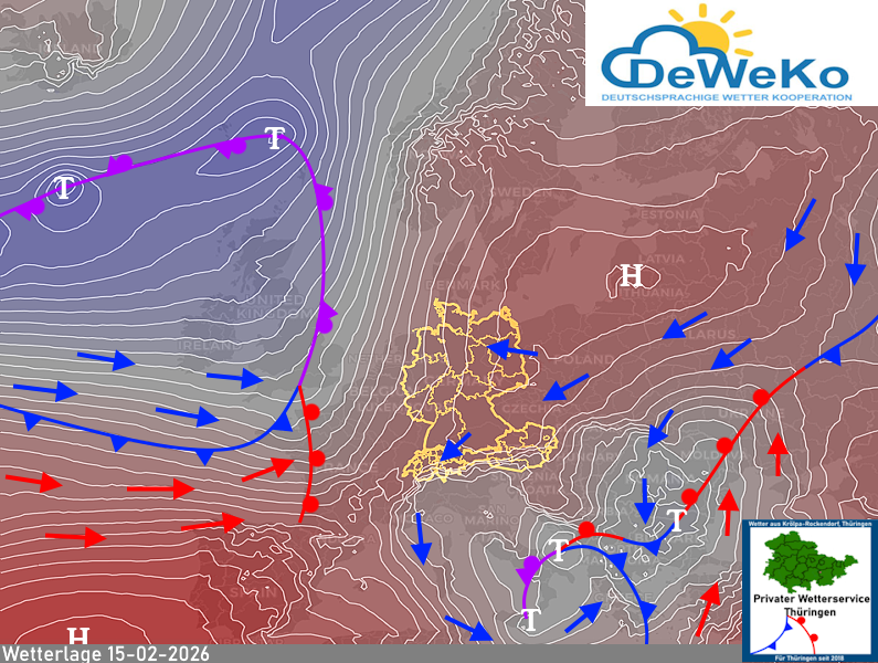 Wetterlage 15-02-2026