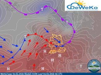 Wetterlage Samstag 04-04-2026