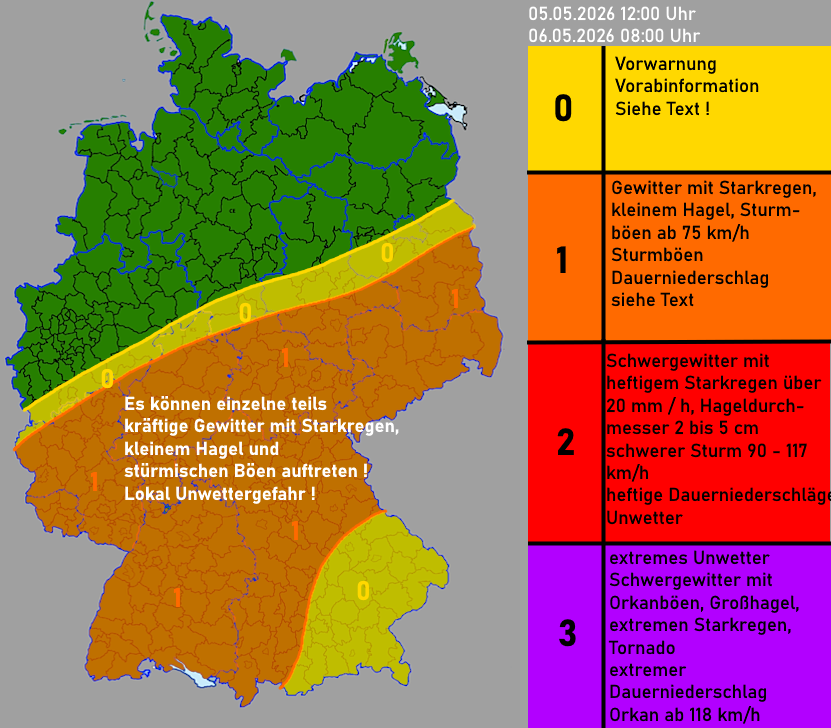 Warnlage Deutschland 05-05-2026