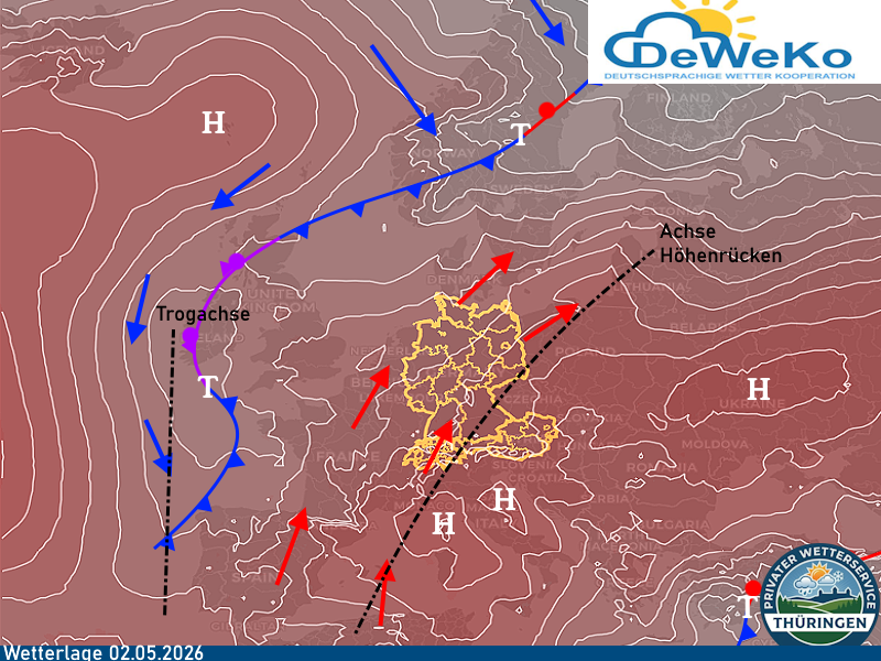 Warnlagebericht Wetterlage 
