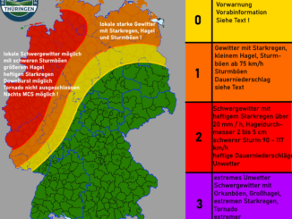 Warnlage Deutschland Warnkarte