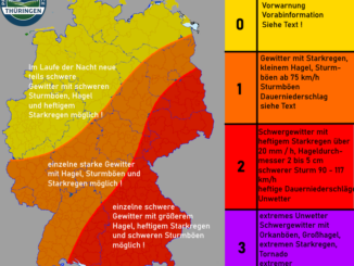 Warnlage Deutschland Warnkarte